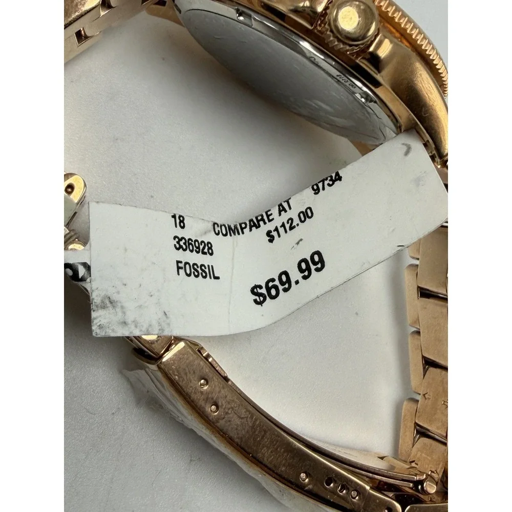 Fossil Cecile AM4604 New Battery Ladies Watch 40MM 7